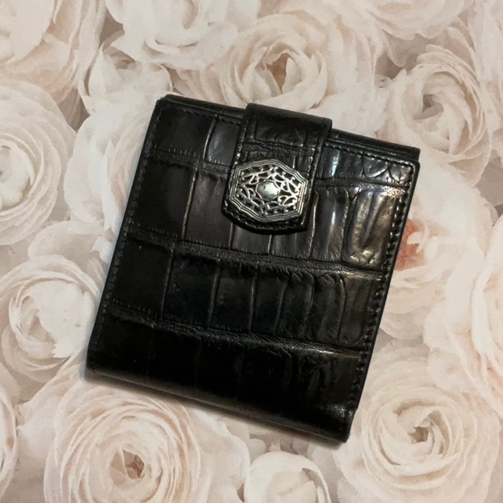 Brighton black leather wallet